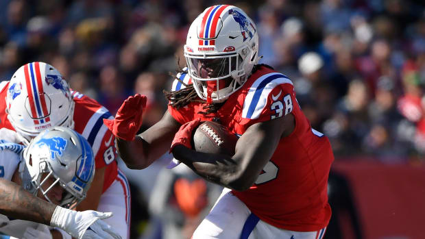 New England Patriots Rhamondre Stevenson
